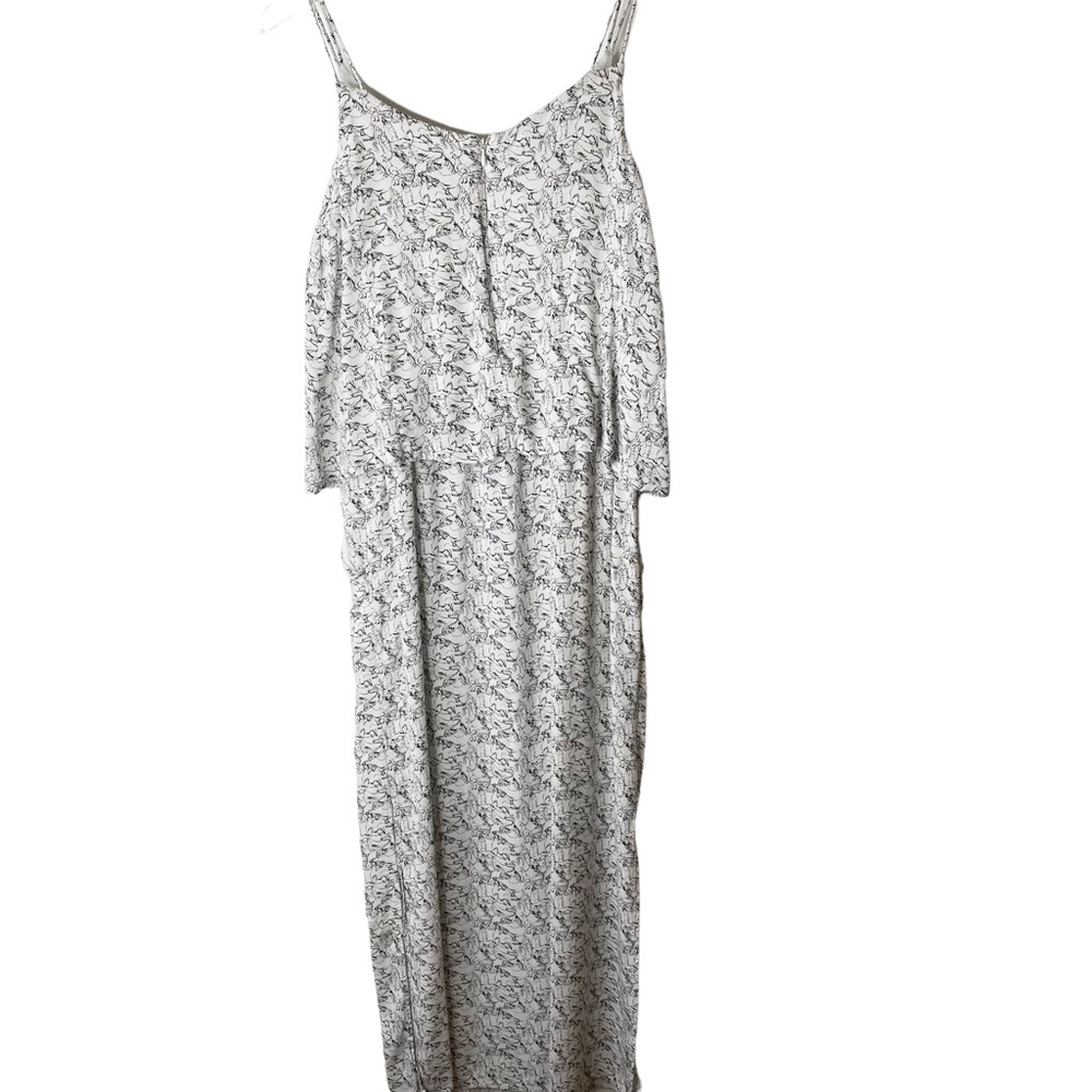 Comptoir Des Cotonniers  Dove Blousy Flowy Maxi Dress White Size XS - Picture 2 of 14